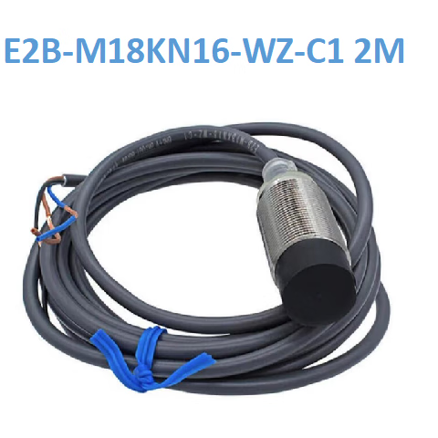 欧姆龙 接近传感器 E2B-M18KN16-WZ-C1 2M OMS 接近开关 原装OMRON