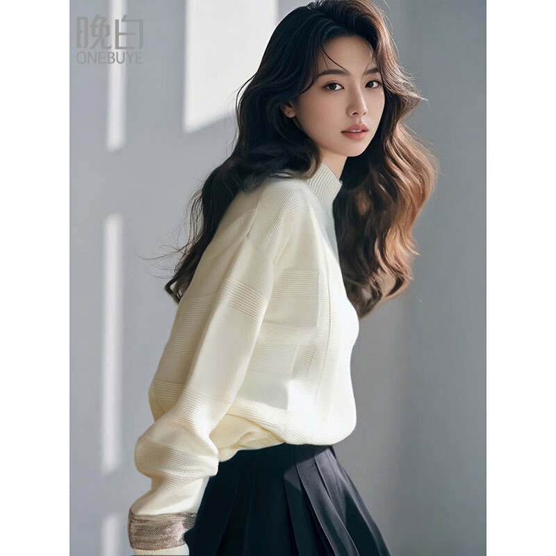 ����2025����ʱ�м�Լ�ߵ�����ë��ͷ��֯�����ʸ߼��������ë��Ů ����ɫ M