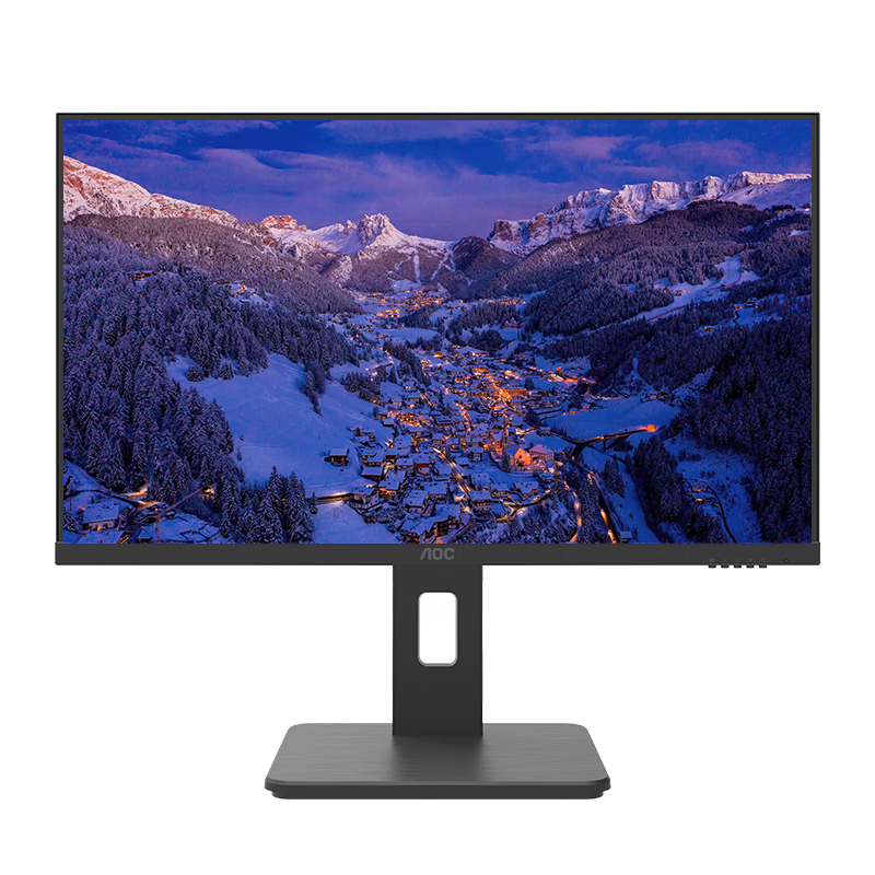 AOC��ʾ�� 23.8Ӣ�� 2K����100Hz IPS Type-C������ת΢�߿��������ܰ칫������ʾ�� Q24P10C