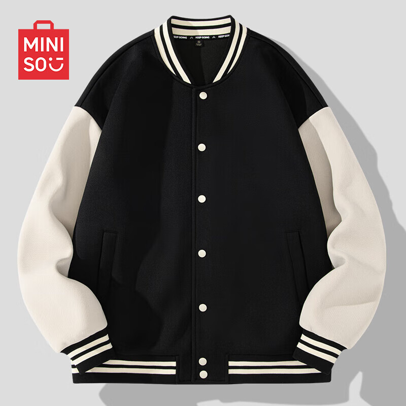 ���ڲ�����������Ʒ��MINISO��������п�ins���ƿ������мп������д�����ʽƦ˧���ʰٴ��·� ��ɫ(�հ�) M 170(����100-120������)