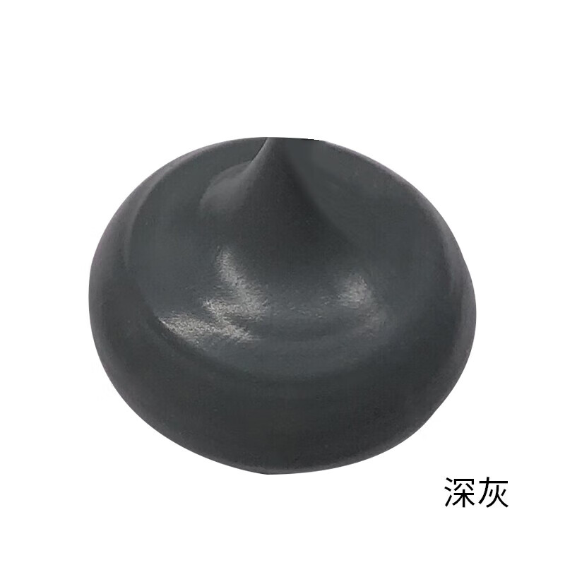 西卡彩色玻璃膠防水防霉收邊中性硅膠有色填縫密封膠美容膠瓷白膠 深灰色