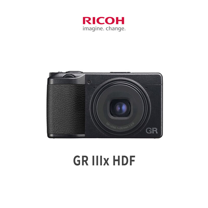 理光（Ricoh）/理光 GR III HDF GR3 GR3X HDF高清 数码 小型便携街拍相机 GR IIIx HDF-国行 全新 官方标配(无存储卡)