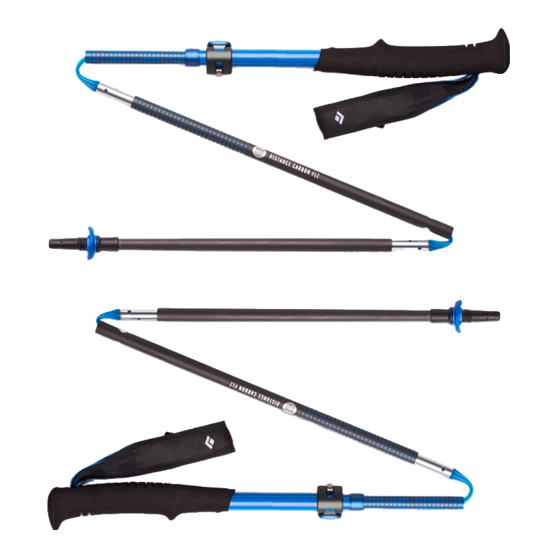 Black Diamond黑鉆bd戶外登山杖碳素超輕手杖徒步杖越野跑折疊杖男女通用112555 建議身高>178cm】使用長度125-140cm