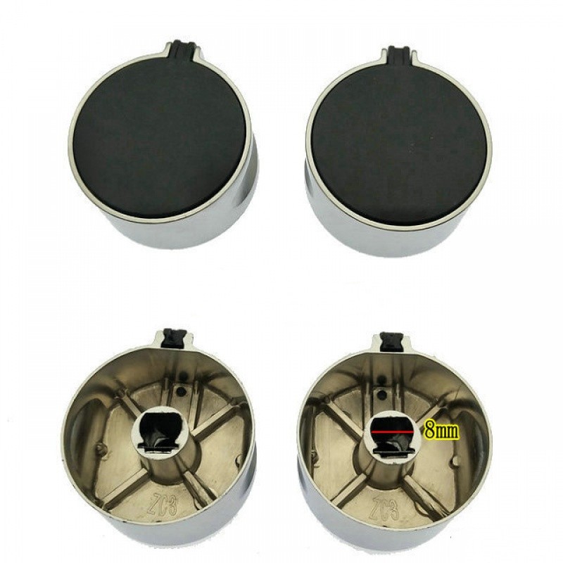 坚固耐磨升级加厚打火开关打火按钮45度0度旋钮 升级款黑色款0度一对