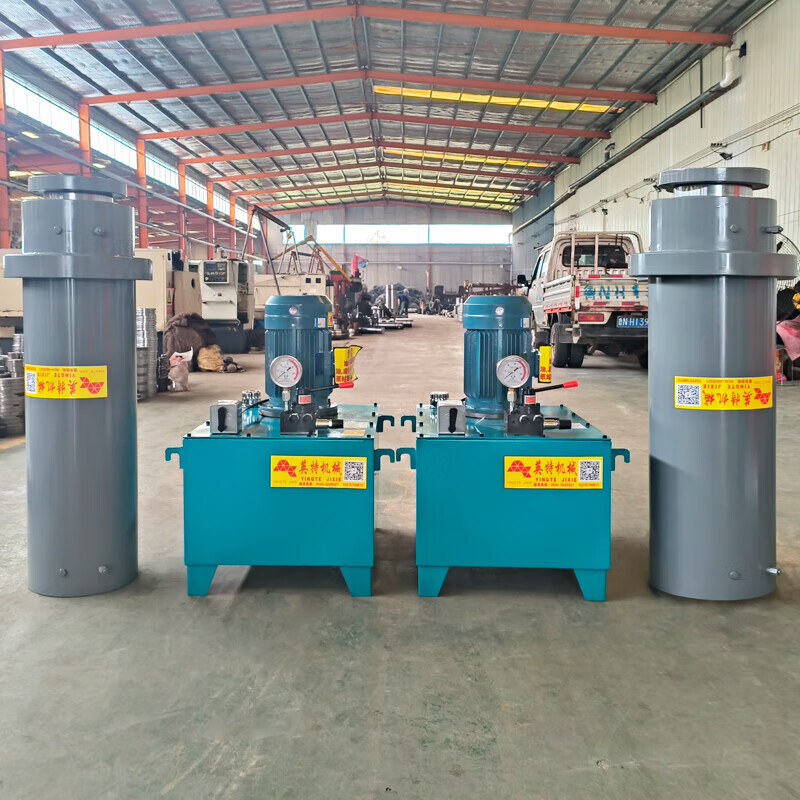 爱不释手 5手动轴承安装压力机油缸200吨千斤顶高压电100吨液压总成