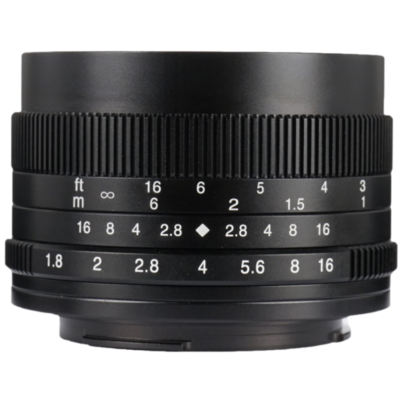 �߹������ᶨ����ͷ E���� ��ɫ50mmF1.8΢����ͷ ���Ȧ��������羰�ֶ�С̵��a7m4  zv-e10���� a7c2  299Ԫ