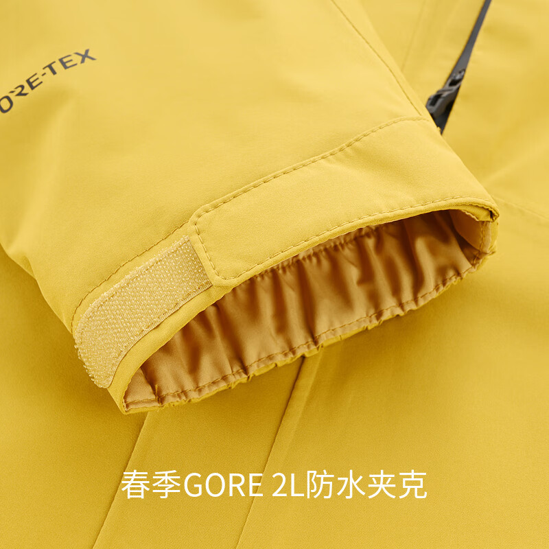 布来亚克春户外男GORE夹克SYM133 黑色 3XL (190)