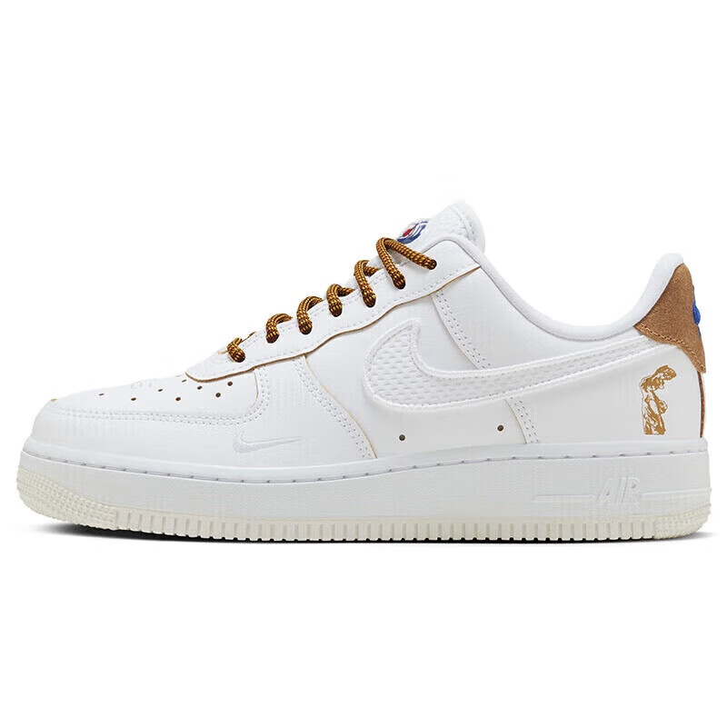 耐克NIKE板鞋女AF1空军一号AIR FORCE 1运动鞋HF5716-111白37.5