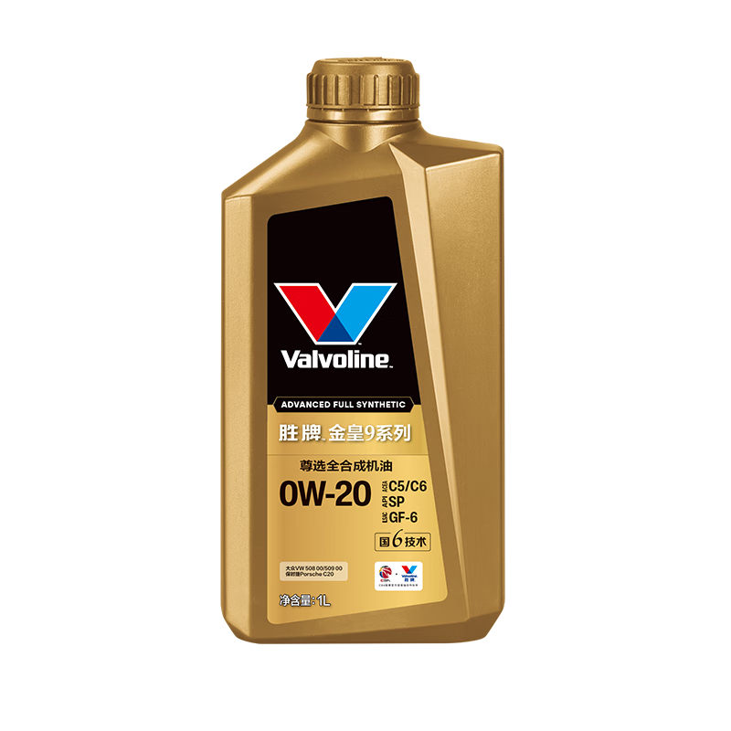 ���ڲ�����ʤ�ƽ��9 ��ѡ���� ȫ�ϳɻ��������� 0W-20 SP GF-6 C5/C6 1L 69Ԫ