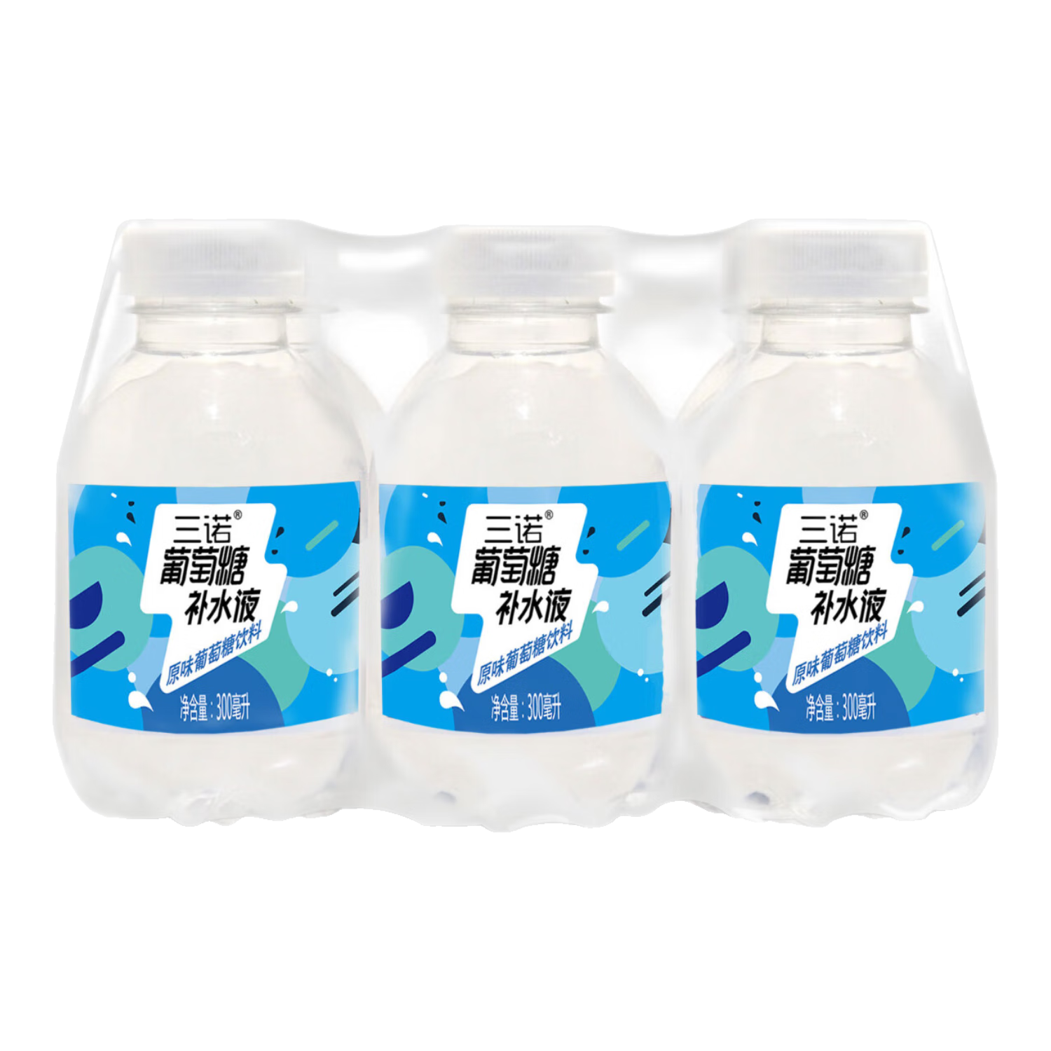 三诺葡萄糖补水液原味功能运动网红电解质饮料300ML*6【临期清仓】