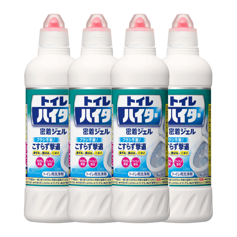 ������KAO���ձ�������Ͱ����500ml*4ƿ �������Һ��������ȥ�۹���ζ