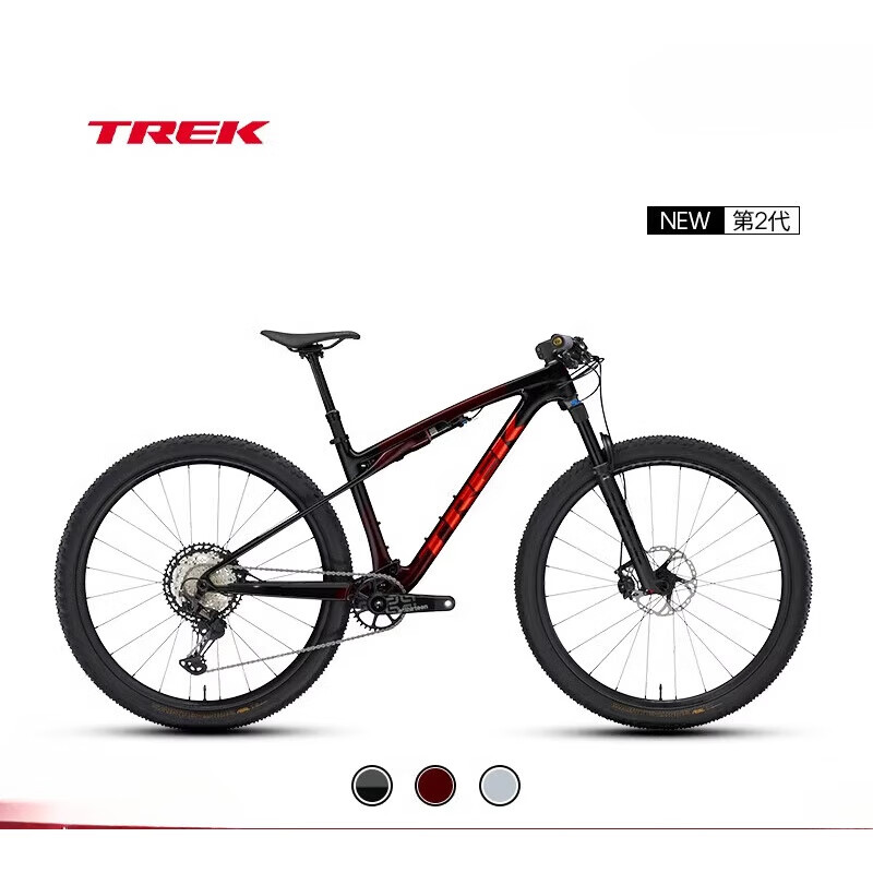 崔克（TREK）SUPERCALIBER SLR 9.8 XT碳纤维软尾竞赛级山地自行车 尺码问题请咨询客服 29英寸 12速