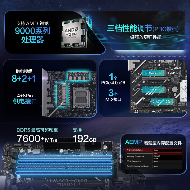 华硕 PRIME B840 大师系列 图 3