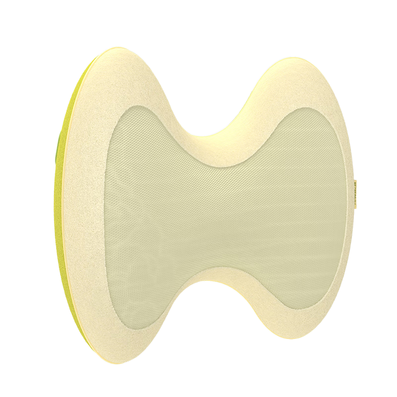 和正腰部按摩器背部按摩垫办公靠垫  热敷揉捏腹部肩颈腿便携办公室按摩仪 生日礼物送女朋友送长辈