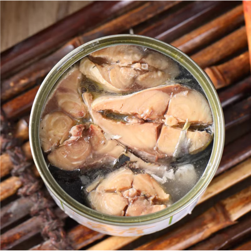DONGWON營養(yǎng)鮮美秋刀魚罐頭即食魚罐頭大塊肉下酒下飯菜海鮮魚肉網紅美食 大塊魚肉 鲅魚肉罐頭 400克*2罐