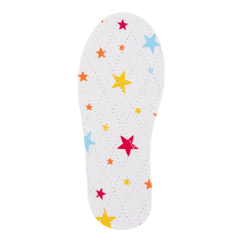 HYSMQ兒童鞋墊棉布吸汗透氣男童女童小孩寶寶四季運(yùn)動(dòng)鞋墊子可裁剪手工 棉布星星卡通款-可裁剪 28碼/19厘米