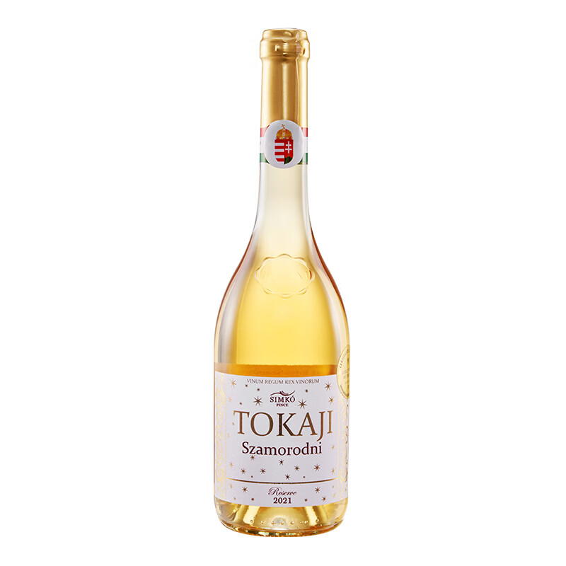 思慕客 托卡伊 12度 贵腐甜白葡萄酒 星辰 500ml 单瓶装