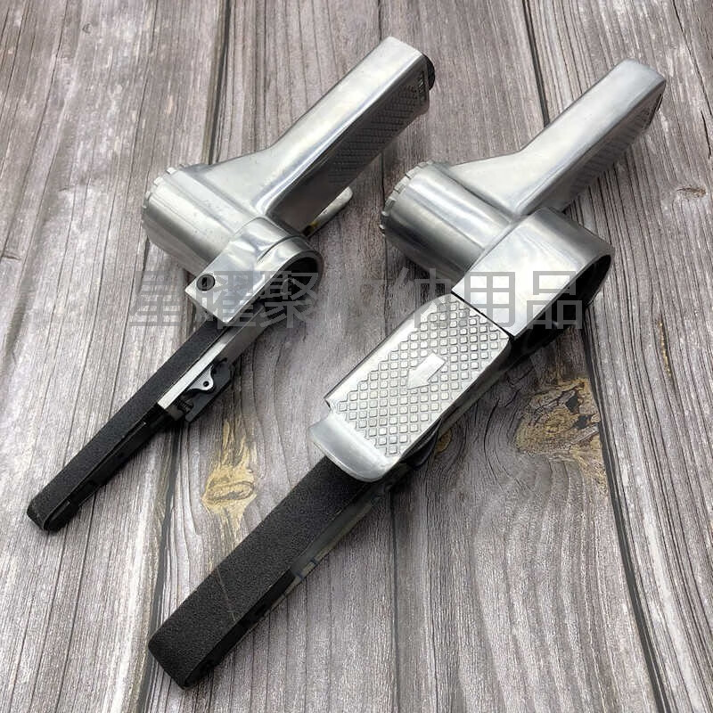 YWZR豐銳小型氣動砂帶機j20MM*520mm手持沙帶磨光機打磨機砂輪機環(huán)帶 330*10砂帶機+50條砂帶+送小油