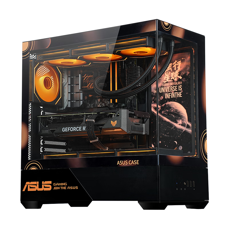 ��˶ ROGȫ��Ͱ AMD����R7 9800X3D RTX5070TI ̨ʽ���� C36�ڴ� 8799Ԫ