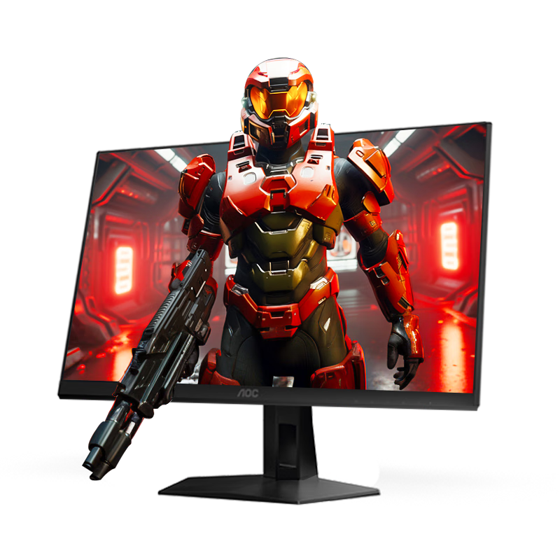 限地区、plus:AOC 27英寸2K180Hz 1152区QD-MiniLED HDR1000 HVA Black 色准特调游戏电竞显示器 逐光二代Q27G41XMN