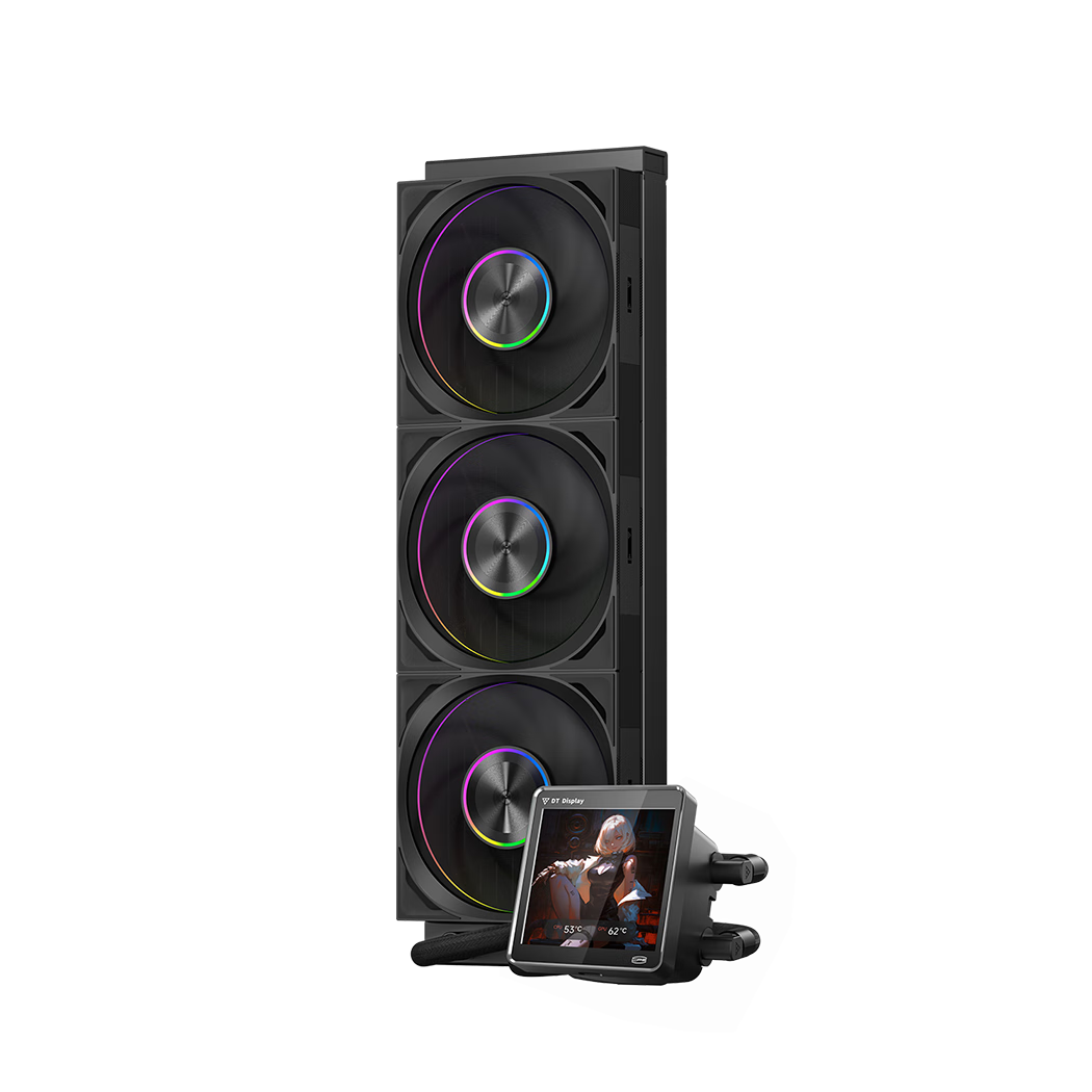 ƵPCCOOLERDT360 ARGB Display BKһʽCPUˮɢ /3.4IPSʾ/8ʱ/֧1851