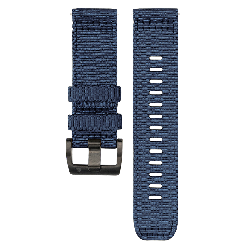 ENDUROBAND适用佳明Garmin手表表带 适配255/265/965/745/venu3/2原装战术尼龙快拆表带 蓝色 佳明255/265/965