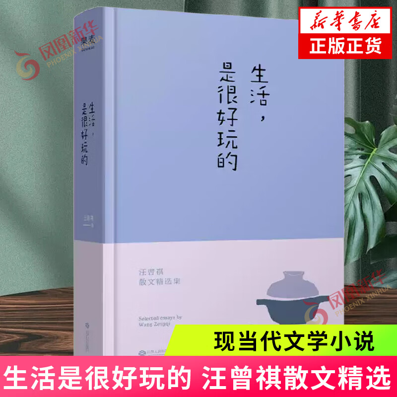 生活，是很好玩的 汪曾祺散文精选集 精装 一册囊括读汪曾祺 发现生活之美 沈从文 现当代青春文学散文随笔集书籍 新华正版 正版正货 新华书店