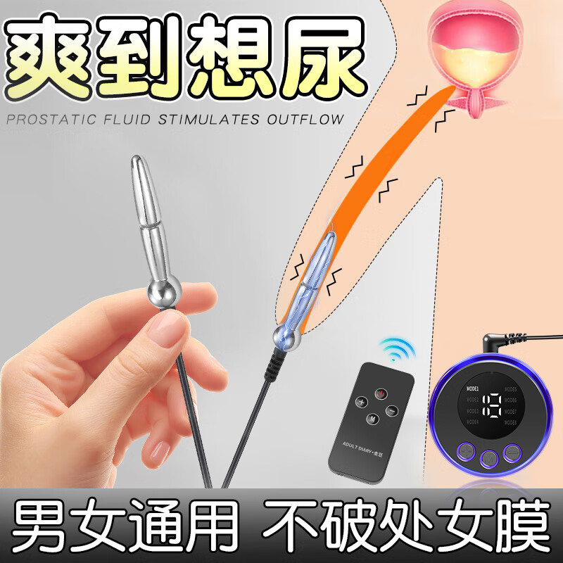 雅趣马眼棒长期佩戴外出扩肛器情趣用品调教肛条肛钩男性自用安慰器 m