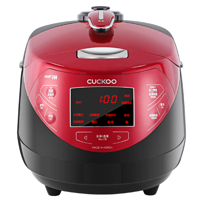 ���⣨CUCKOO����5��+���ۡ��緹�Һ���ԭװ����1.8����ѹIH���ȶ๦�ܴ����ڵ��緹������������������3L/5L ���ں�ɫ�콢�3L��2-6�ˣ� 3L 1499Ԫ