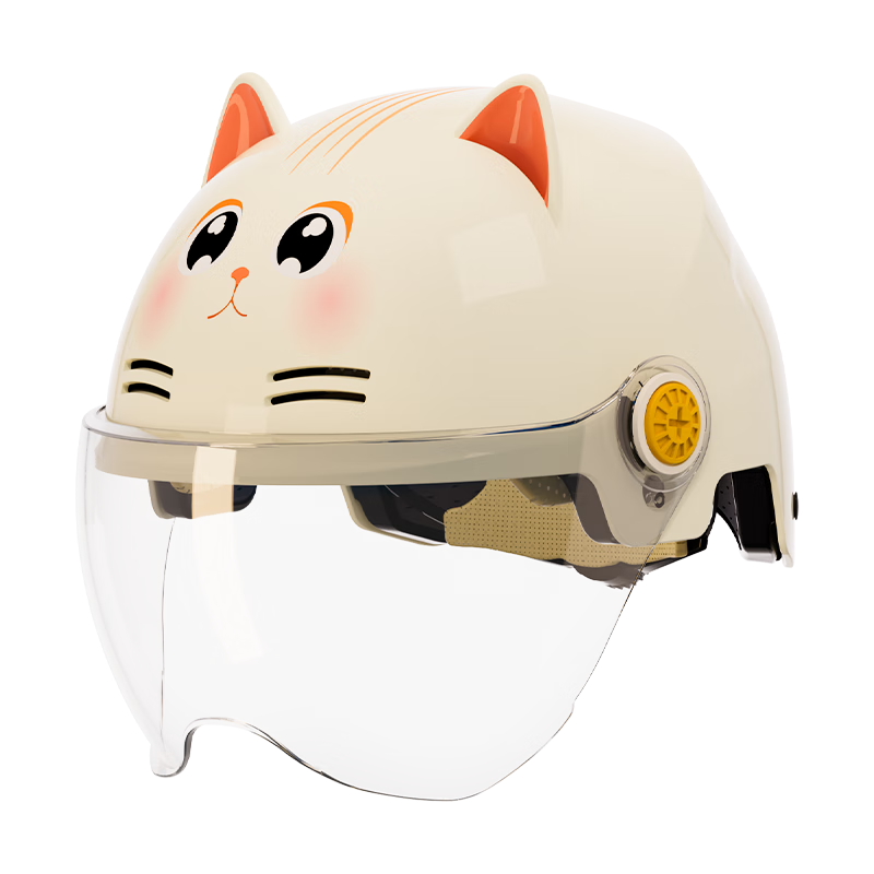 ���ڲ�������Դ��Luyuan���綯����ͯͷ��3-6���ļ��ɰ���Ů����ȫñ�綯��ͷ������3-12��3c��֤ ����è-3C����+����