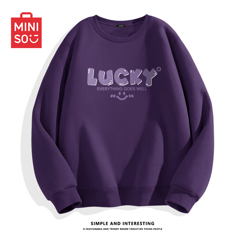 ���ڲ�����������Ʒ��MINISO��Բ�������д���2025�¿ɫ����Ӳͦ����������������ʿ��ñ���� ������(����֮Ц) S 165(Ʒ���ϸ�)