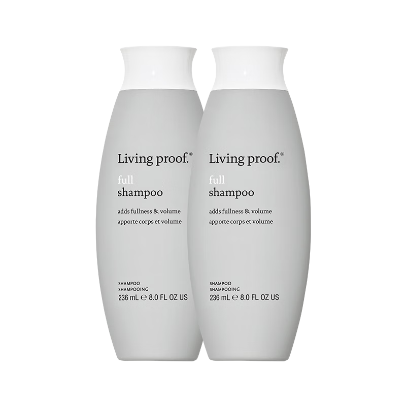 LIVING PROOF豐盈蓬松洗發(fā)水 236ml*2控油護發(fā)潤發(fā)露無硅油洗發(fā)水