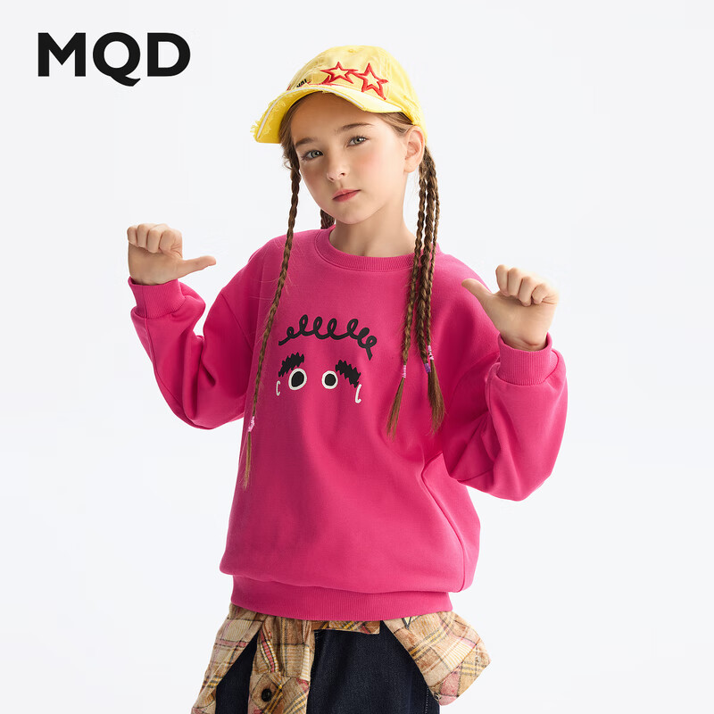 ����٣�MQD��MQDͯװŮͯ����2025�����¿��ͯԲ�쳱��ٴ�ӡ�������д�ͯ õ�� 130