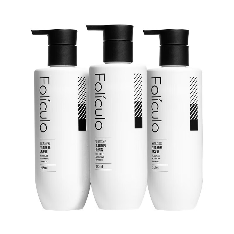 密思丝密洗发水MSSM洗发水控油蓬松毛囊滋养洗发露 洗发水410ml+护发素410ml