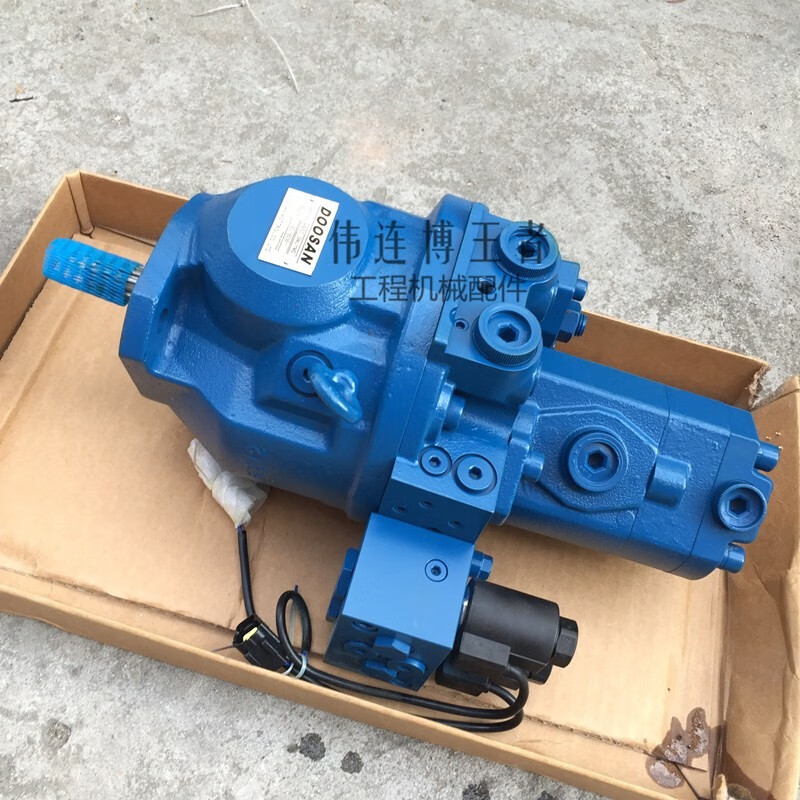 语森忆挖掘机斗山dh55 60-7现代r55 60挖机液压泵总成 柱塞泵ap2d25