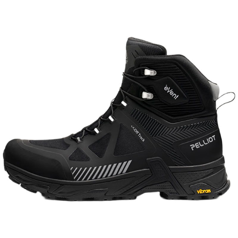 伯希和（Pelliot）[MT-大师]户外登山鞋女eVent防水Vibram防滑耐磨125119032黑39