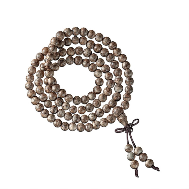 九刀匠天然印尼达拉干沉香手串真品老料香木多圈6mm文玩佛珠女男手链 直径6mm*颗数108*重量10g
