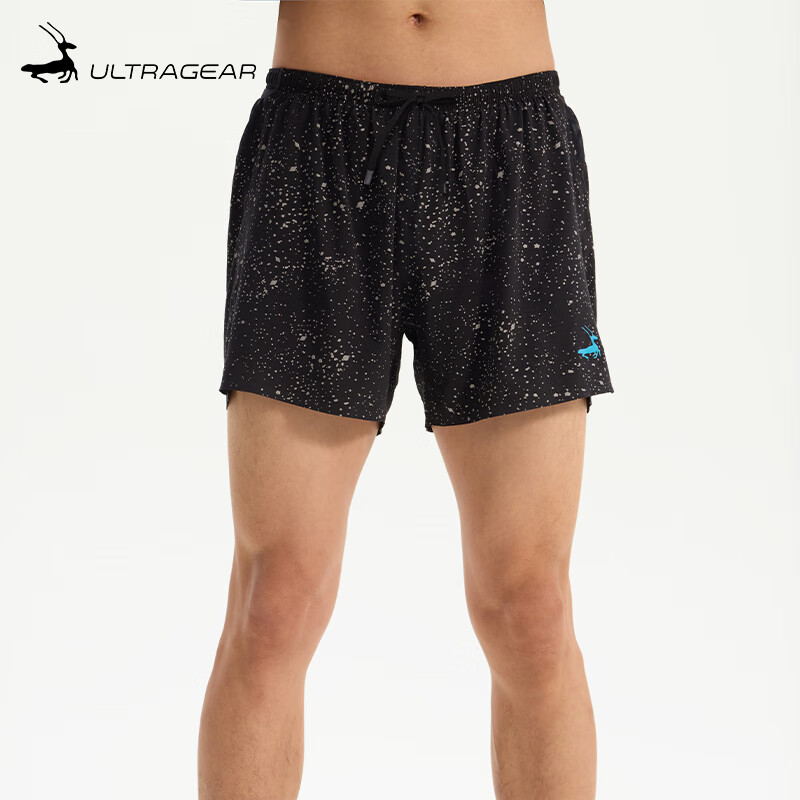 ULTRA GEAR星空 92g轻量马拉松3兜反光夜跑短裤男*免穿内裤 | 优极UltraGear 星空 M