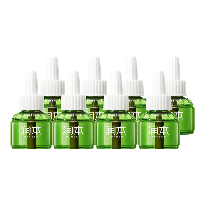 润本婴儿蚊香液电蚊香液大容量45ml×8瓶补充装防蚊驱蚊水无香型