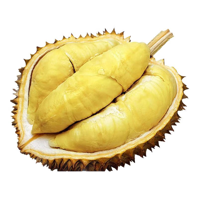 榴乐乐泰国进口金枕榴莲整个带壳金枕头榴莲 生鲜水果 3-4斤