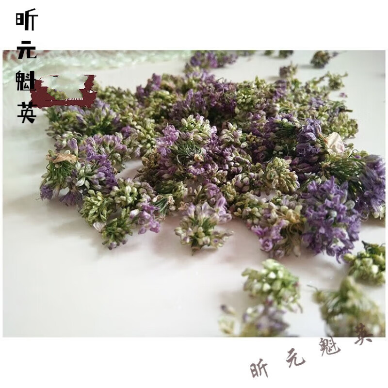 野葱花甘肃特产花羊胡子花扎蒙花炝浆水爆香炝锅葱花 罐装100克