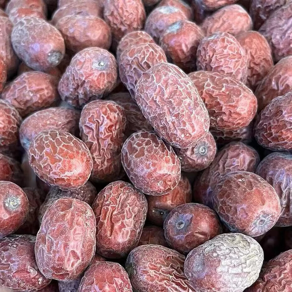 申果果新疆正宗阿克苏灰枣 自然成熟去核特级红枣礼盒 休闲零食补气血 阿克苏新疆特级灰枣带土4斤礼盒