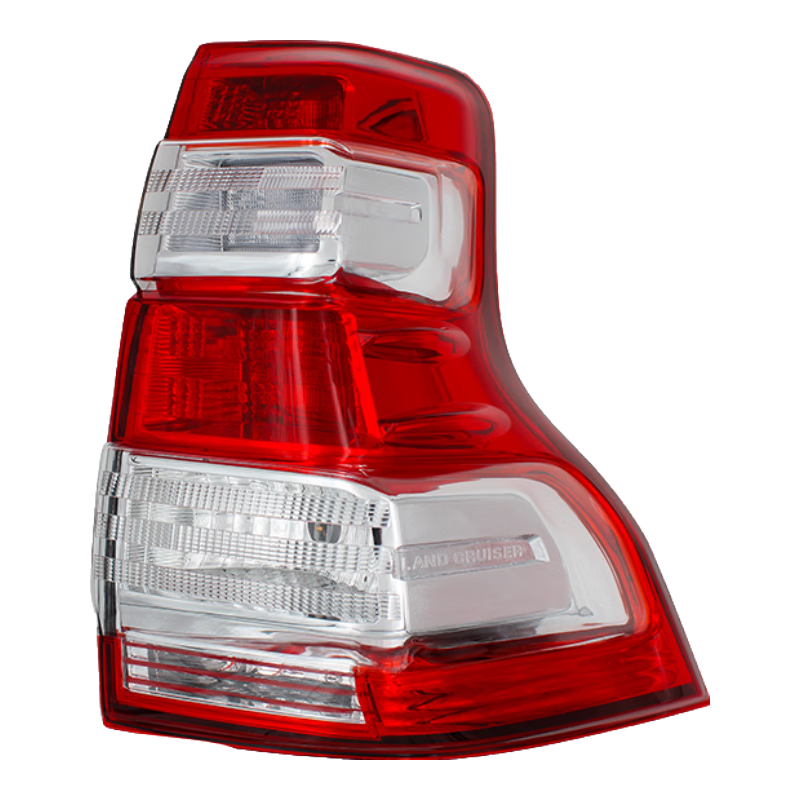 澤歐適用于03-17年款豐田普拉多霸道后尾燈總成剎車燈罩外殼防追尾燈 14-17款左外尾燈【原車配套/保三年】