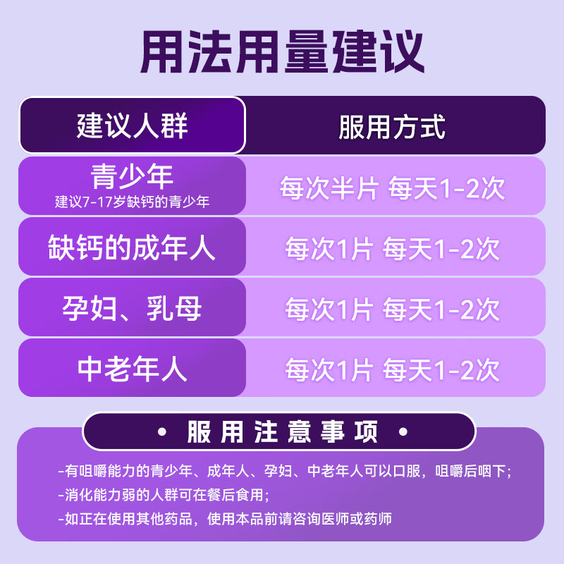 双鲸碳酸钙D3咀嚼片 含维生素d3促进钙吸收 儿童青少年补钙 孕妇哺乳期补钙 中老年补钙 68片*1瓶【体验尝鲜】儿童补钙 成长黄金期
