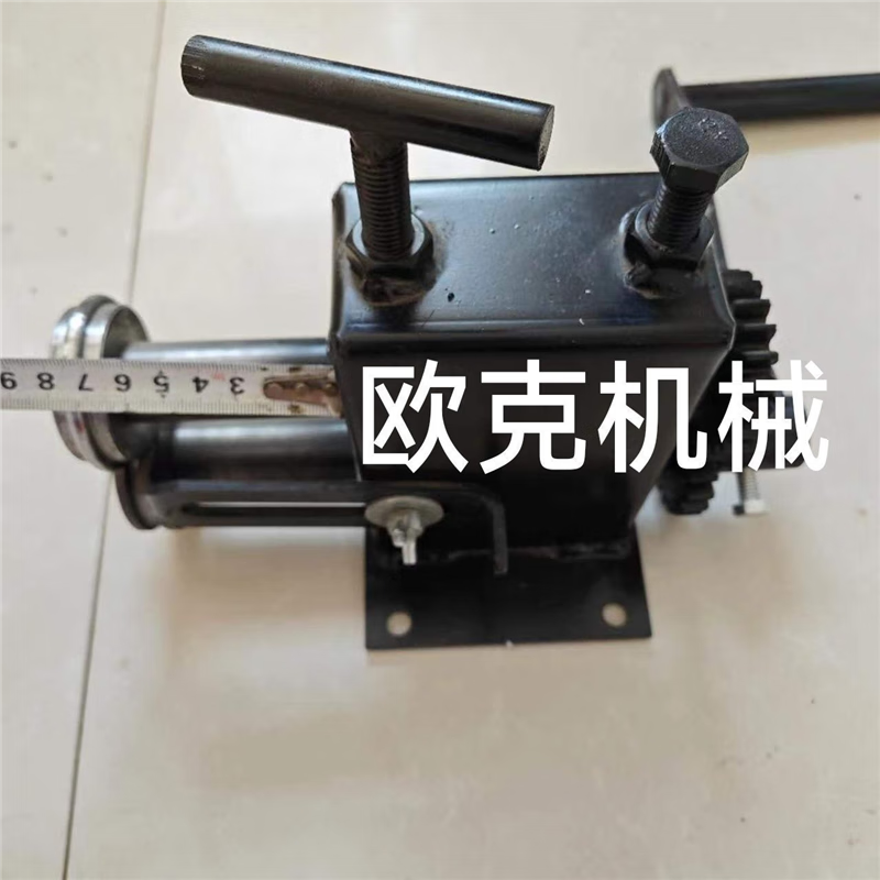 时备铁皮手摇压边机铝皮弯头起线机压筋机保温卷圆机卷板机手动咬口机