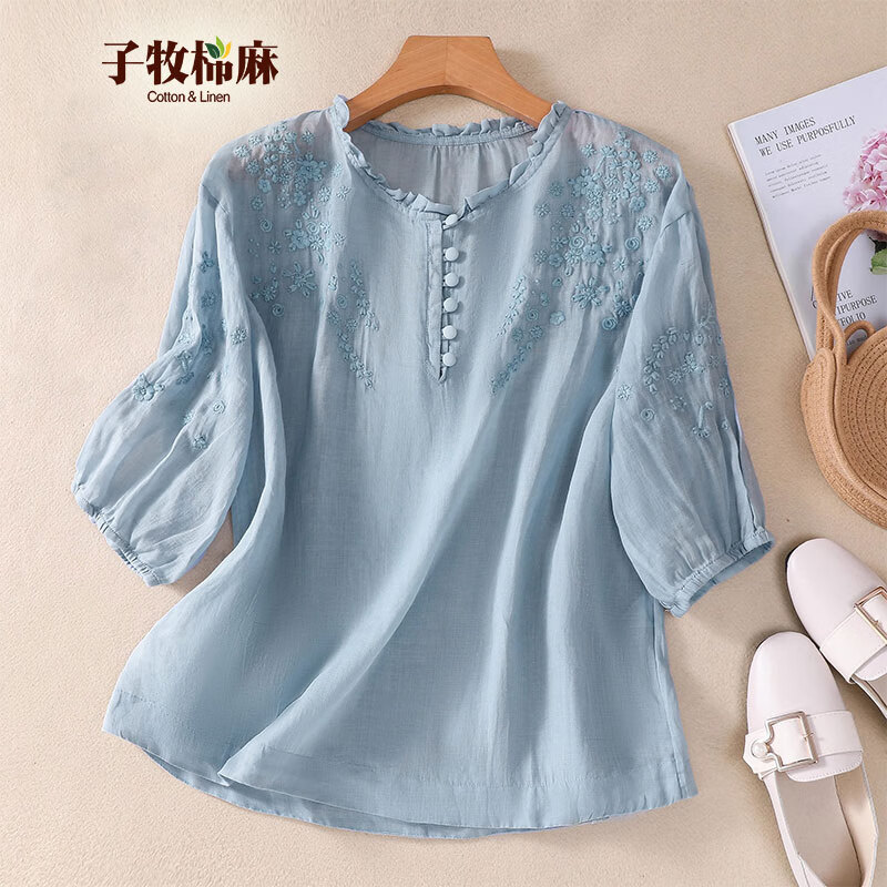 �������鴺��װ Ů���մ���ľ��������߷��䴿ɫ����9041 ��ɫ M (����95-115��) 59Ԫ