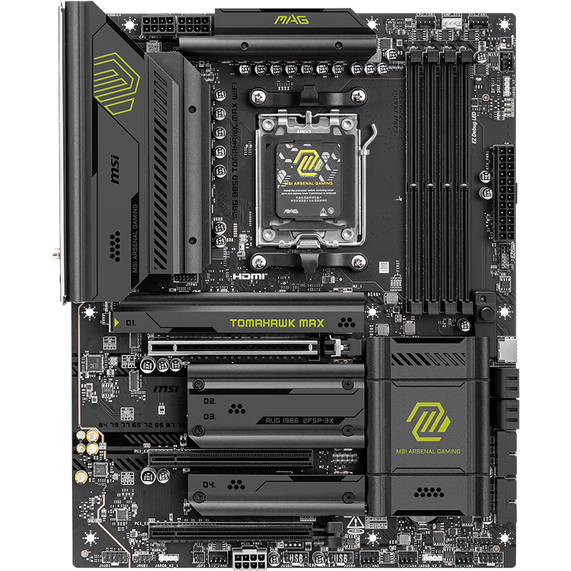 ΢ǣMSICPUװMAG B850 TOMAHAWK MAX WIFI ս 7 9700XUװ2979.2Ԫ