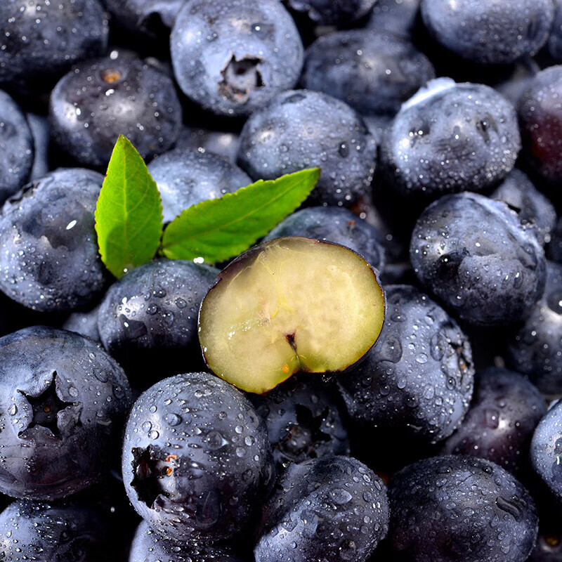 果益寿蓝莓 云南蓝莓 国产当季新鲜水果 时令生鲜 12盒装 单果12-15mm 100-125g/盒