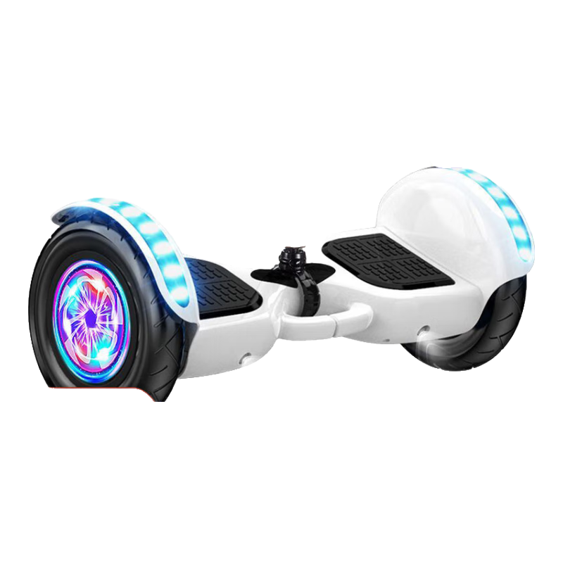 酷樂(lè )星新款電動(dòng)智能平衡車(chē)兒童兩輪平行車(chē)6-12-15歲學(xué)生成人體感扭扭車(chē) 7寸加強越野豪華版白色+禮包