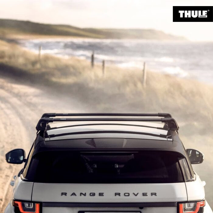 拓樂(lè)（THULE）車頂架 7105 普通車頂行李架 車頂箱架 車頂帳篷支架7205 7105+7115橫桿黑色套裝 免打孔
